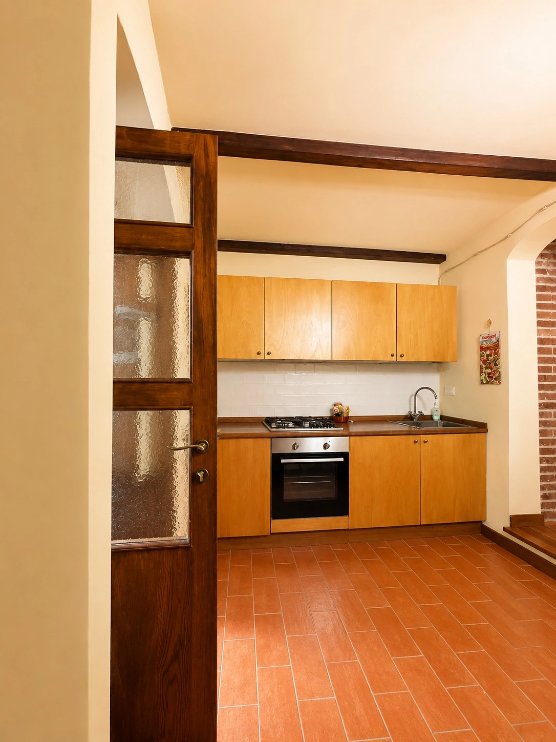 Cucina attrezzata di Casa Pompelmo